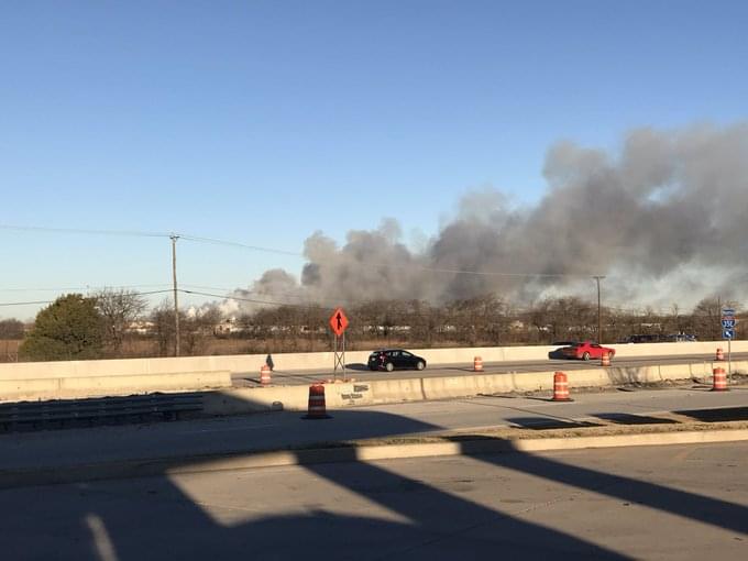 Two Schools Cancel Classes Due to Large Fire at Waxahachie Recycling Plant