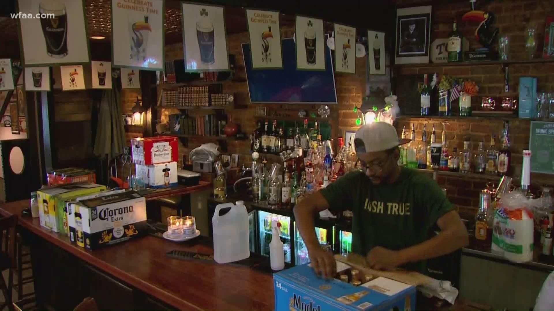 As Virus Cases Drop, Governor Abbott May Gamble on Bars Again