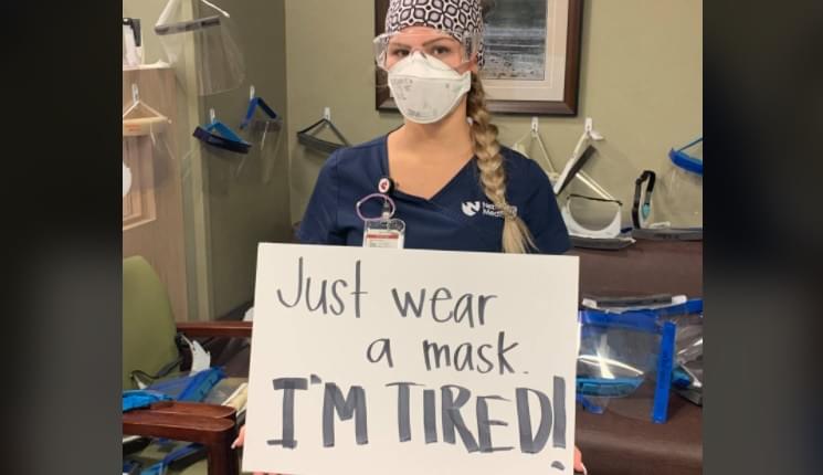 WH: Texas Seeing ‘Full resurgence’ of COVID-19; Front Line Healthcare Workers Say, ‘Wear a mask’