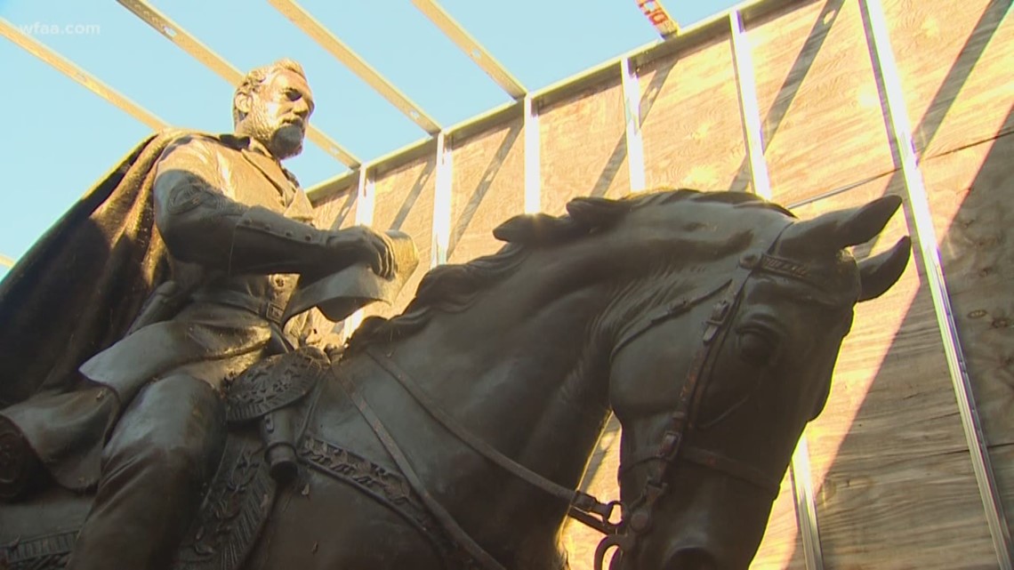 A Confederate Statue Removed from a Dallas Park Has a New Home