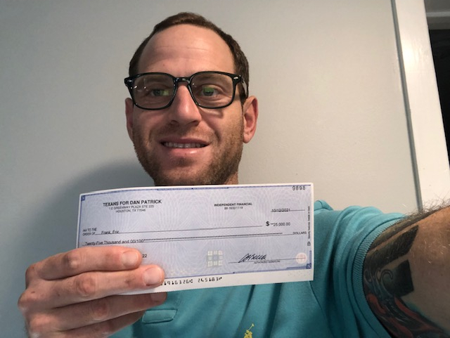 Pennsylvania Man Gets Reward after Submitting Election Fraud Tip to Lt. Gov Dan Patrick