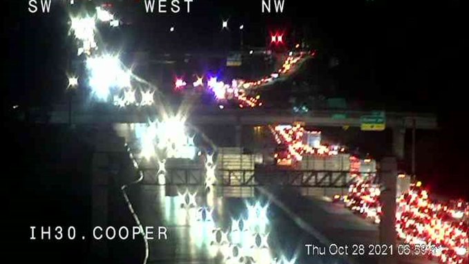 I-30 Shut Down Due to Fatality Accident