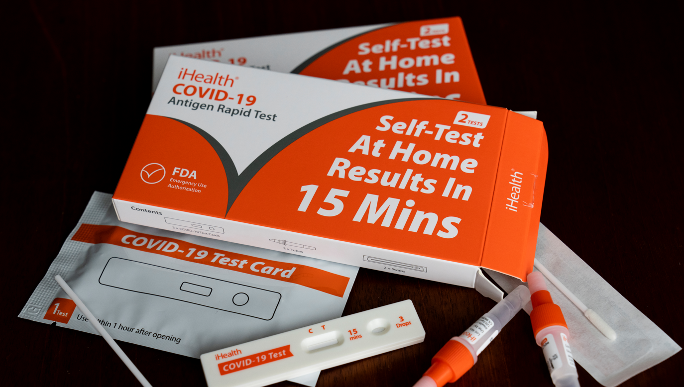 Federal COVID Testing Website Launches Next Week, 4 Tests Per Home
