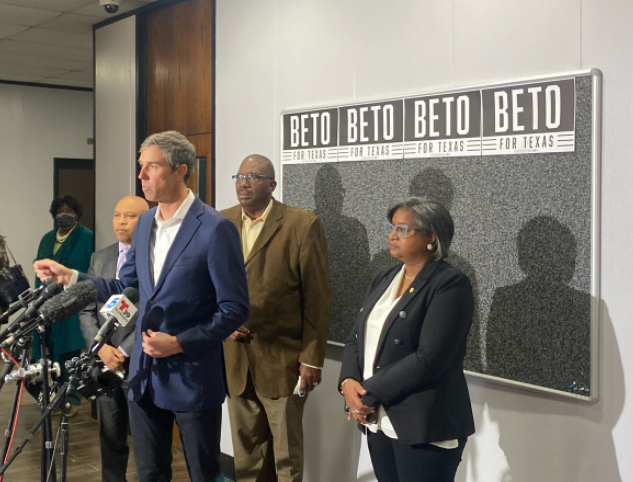 Beto O’Rourke Met with State leaders in Dallas as he Campaigns for Texas Governor
