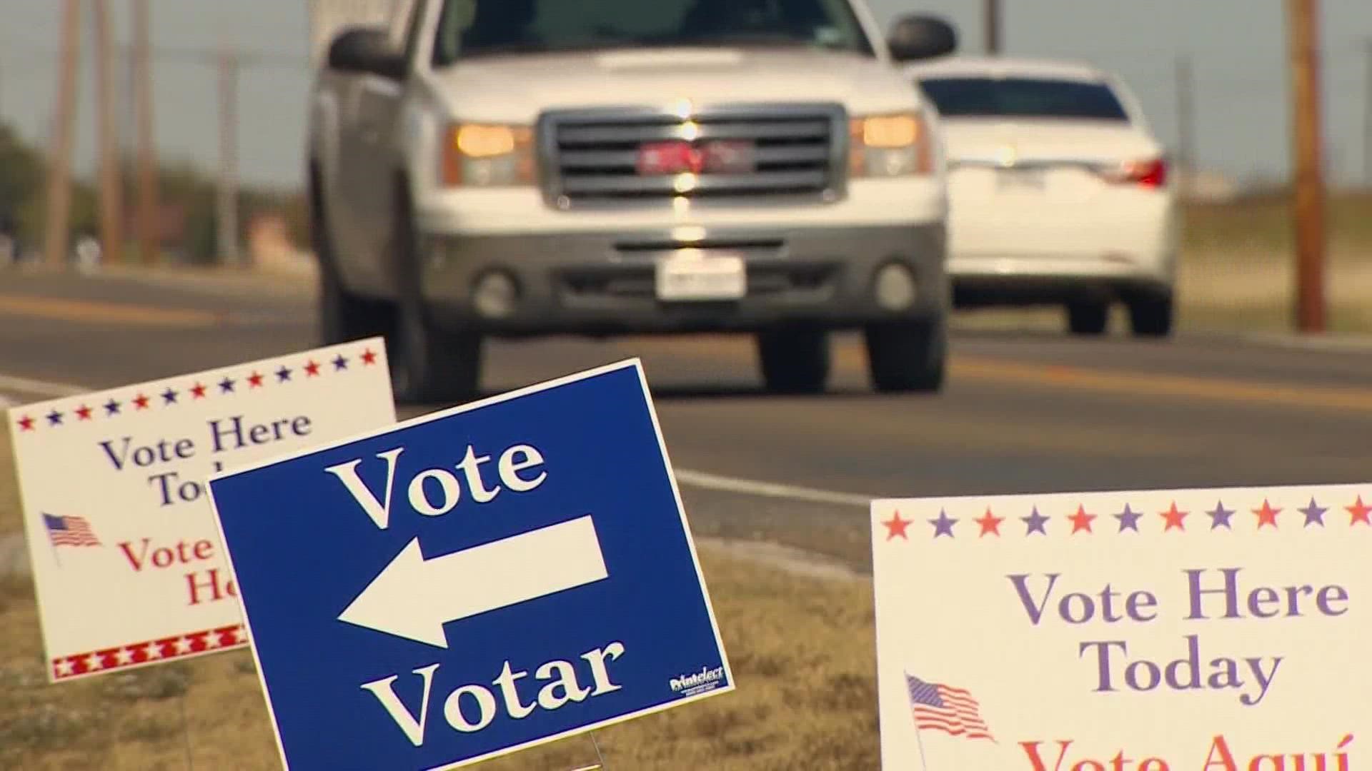 Texas: Early Voting Begins for the November  Midterm Election; Runs through Nov. 4