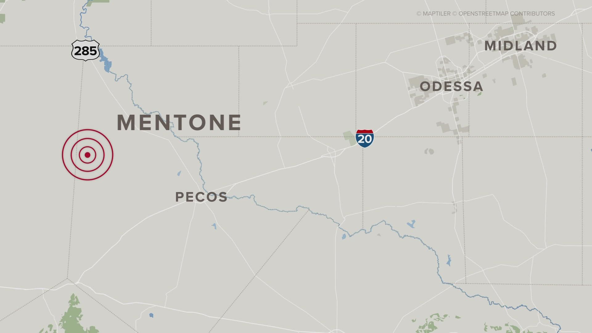 Strong earthquake rattles remote West Texas desert
