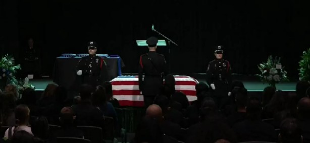 Funeral Service Held for Fallen Grand Prairie Police Officer