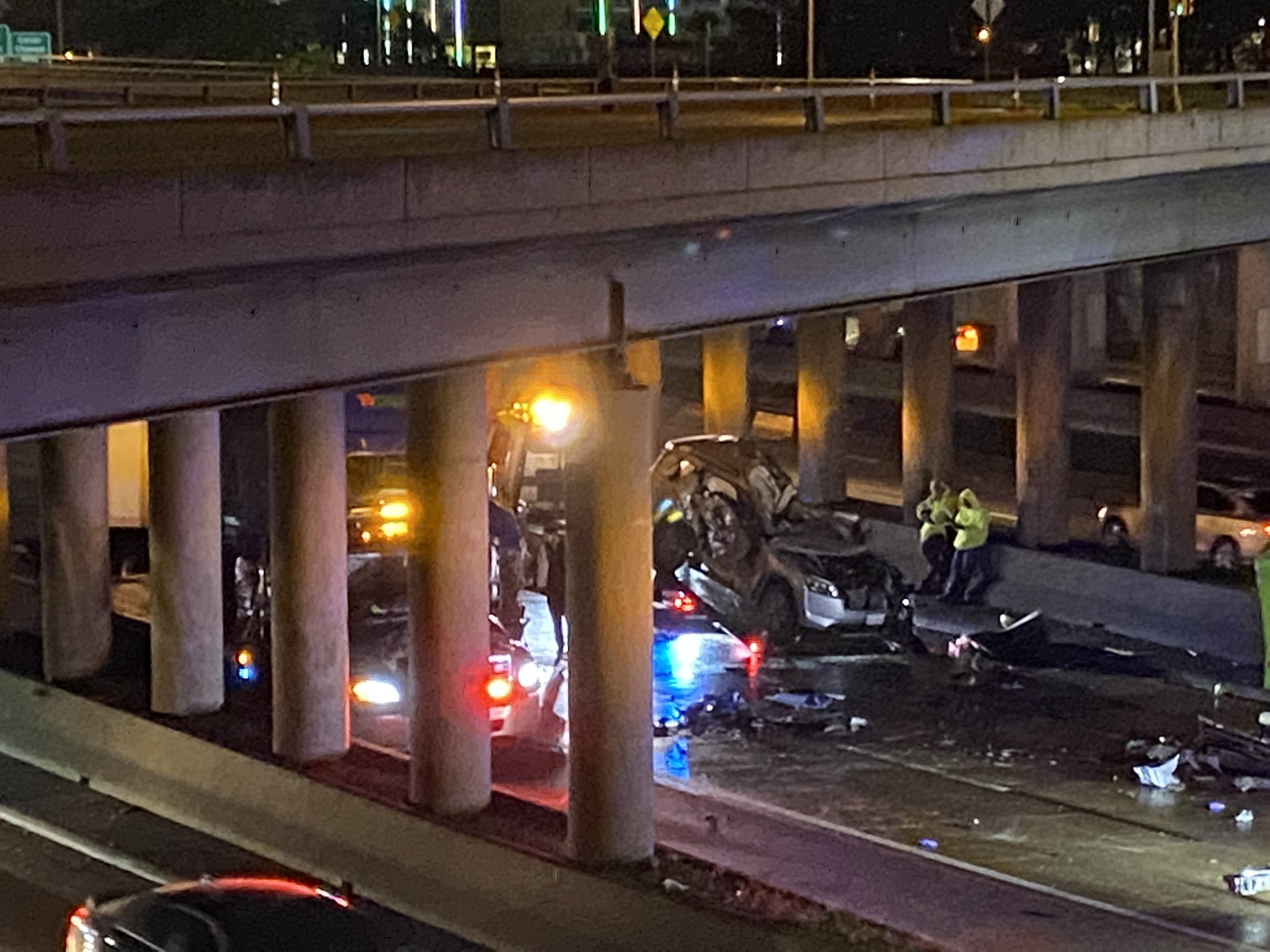 WB I-30 near Lamar reopen after multi-vehicle crash