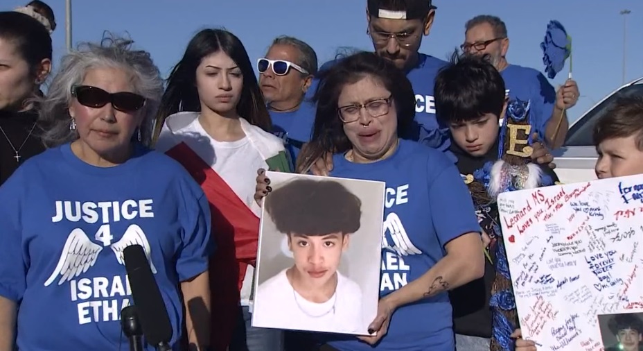 Fort Worth family visits site where 13-year old’s  body was found