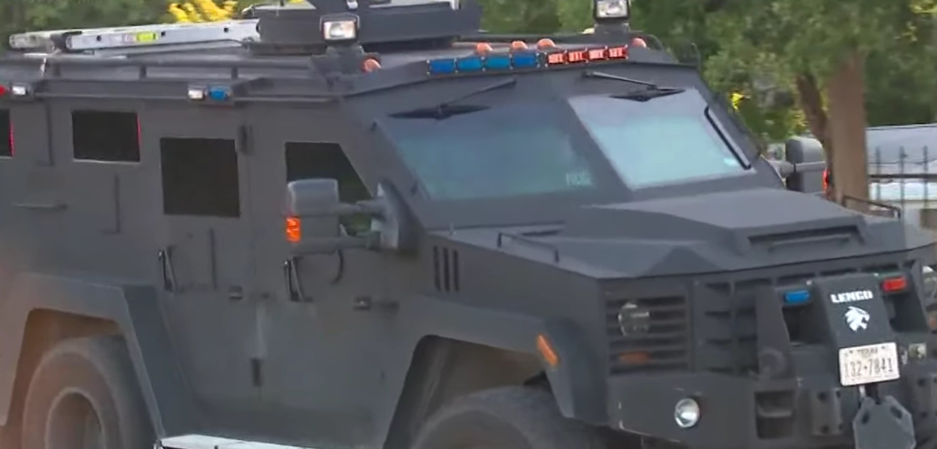 Tarrant County Sheriff’s Office Gets an Armored Vehicle