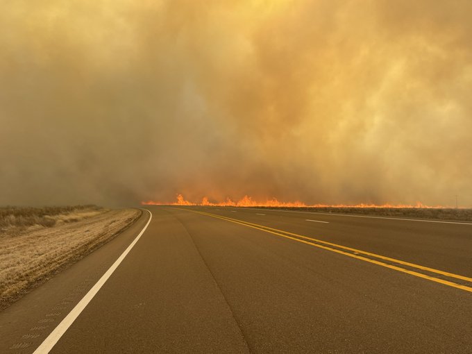 Governor Abbott Issues Disaster Declaration As Wildfires Rage in the Panhandle