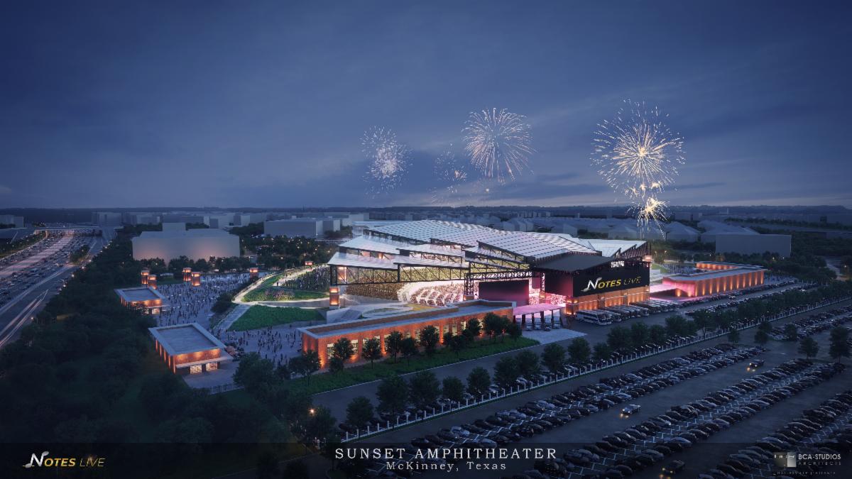 New $220 Million, 20,000-Capacity Concert Amphitheater Coming to McKinney