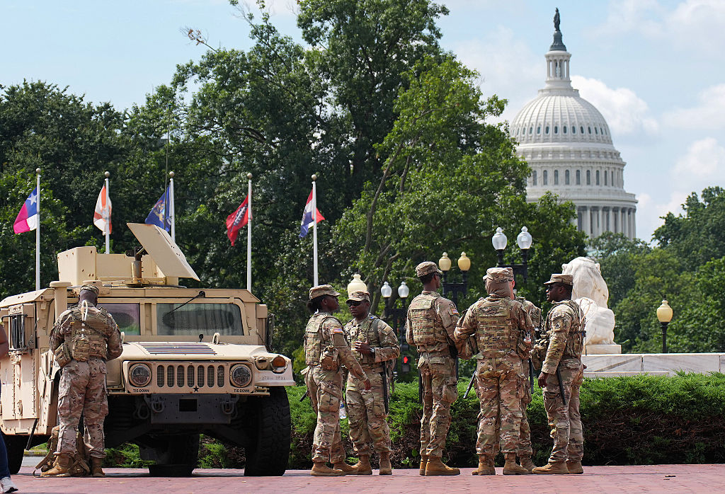 National Guard Units in Washington Are Now Carrying Firearms in Escalation of Trump Deployment