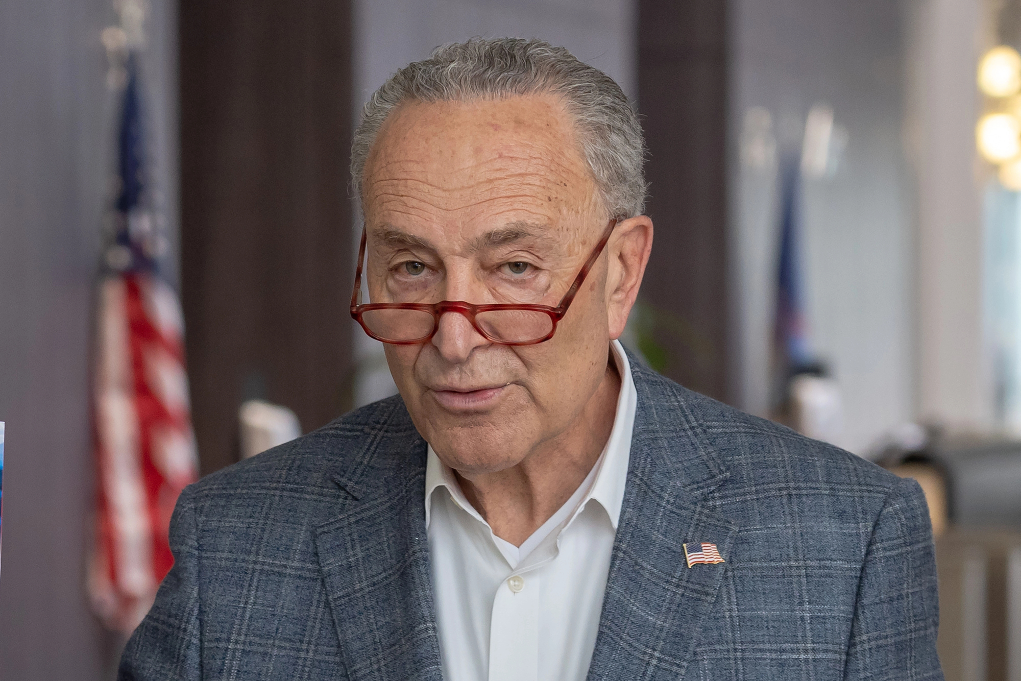 Schumer Warns of a Shutdown if Republicans Don’t Accept Democrats’ Health Care Demands