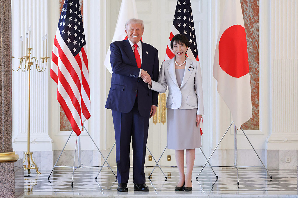 Trump Bonds With Japan’s New Prime Minister and Says Her Nation is Delivering on US Investments