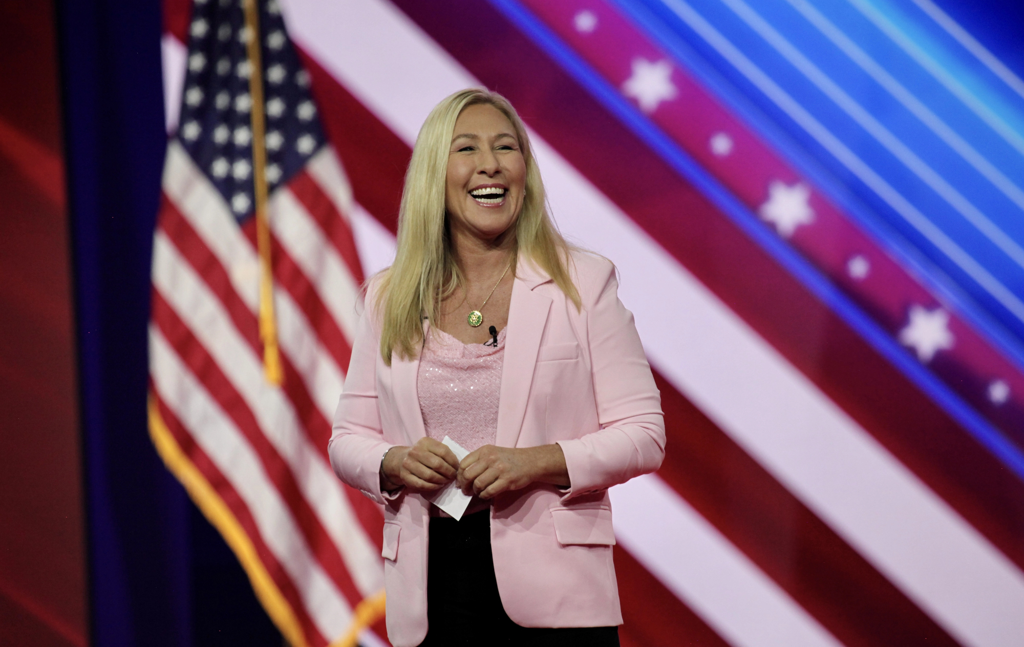 Rep. Marjorie Taylor Greene of Georgia, Former Trump Loyalist, Says She is Resigning From Congress