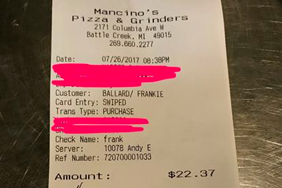 Country Singer Frankie Ballard Pays it Forward With Huge Tip on $22 Bill