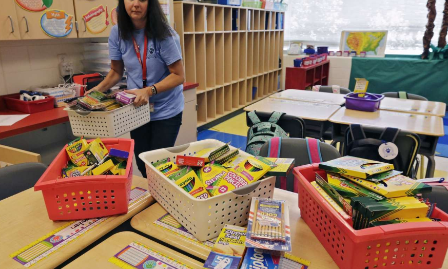 Bill in Legislature Would Reimburse Teachers for Back to School Expenses