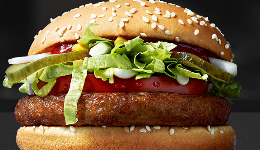 McDonald’s is Testing a New Vegan Burger Called McVegan