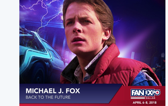 2018 Fan Expo Is Bringing Michael J. Fox to Dallas