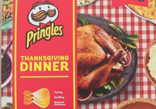Eat a Whole Thanksgiving Meal in Pringles Chips
