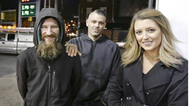 Woman Raises over $254,000 for Homeless Veteran Who Helped Her