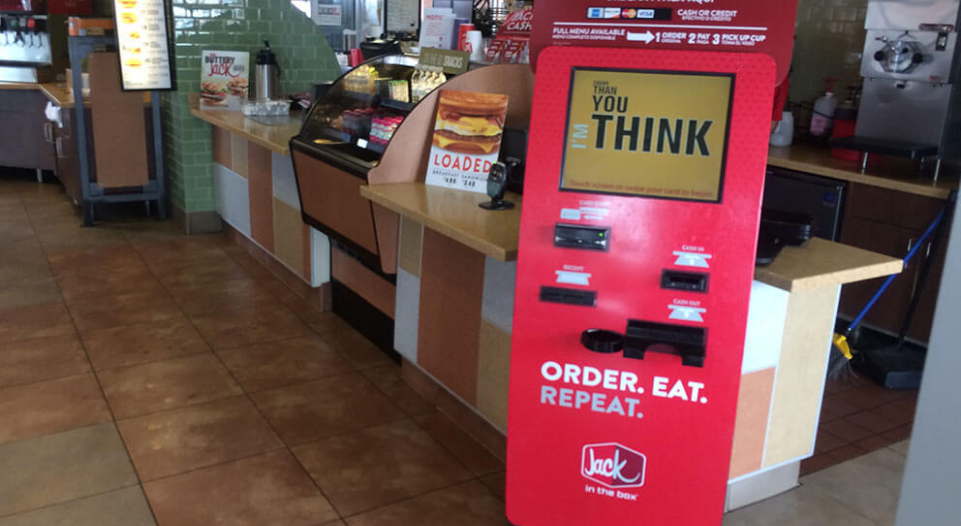 Jack-in-the-Box Brings Kiosks for Customers to Order Food