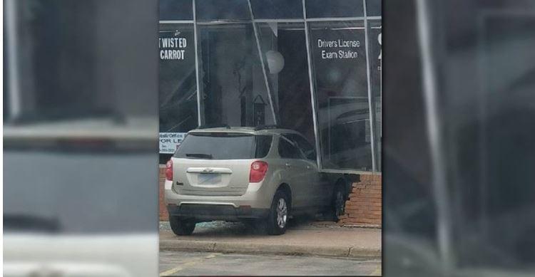 Teen Crashes Through Building During Driver’s Test