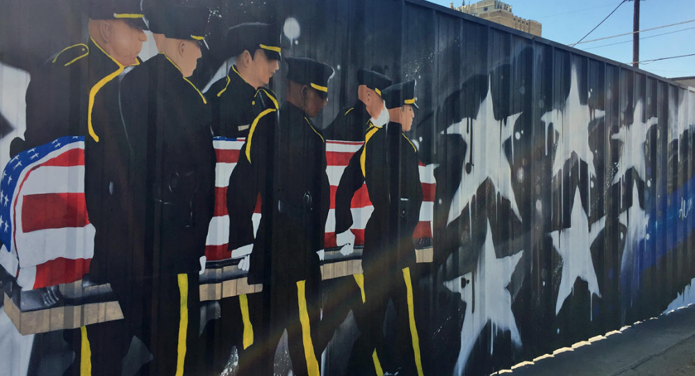 Mural Honoring Fallen Dallas Officers Was Removed