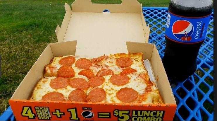 Free Lunch at Little Caesars Pizza Monday April 2nd