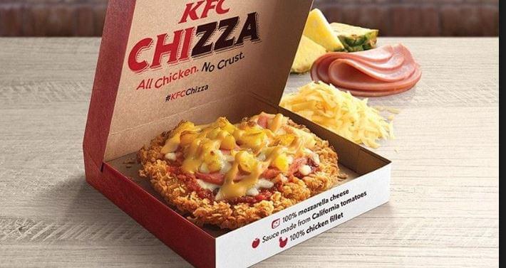 KFC Is Now Selling Pizza Made With A Fried Chicken ‘Crust’