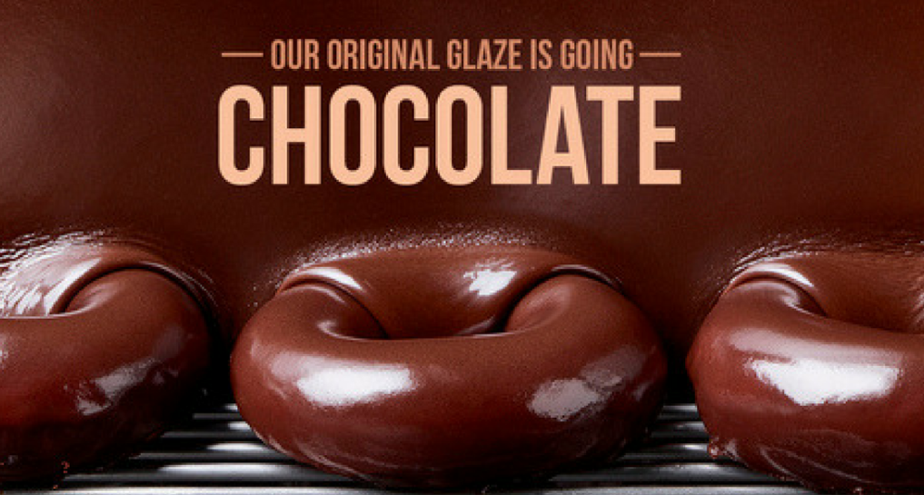 Krispy Kreme Brings Back Chocolate Glaze for World Chocolate Day