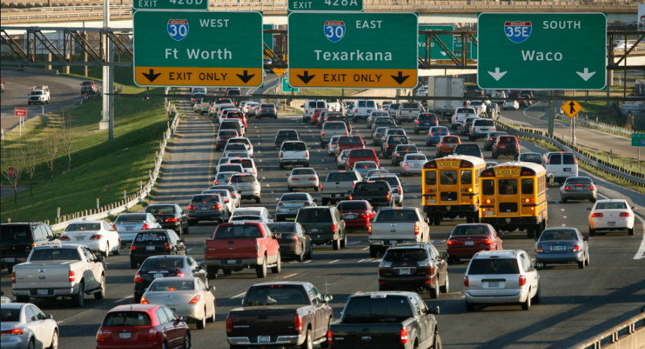 DFW is #1 for the Longest Commute Times in Texas