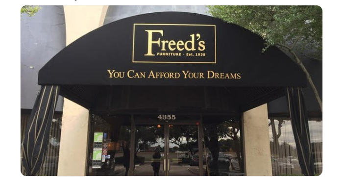 Freed’s Furniture Closing After 80 Years