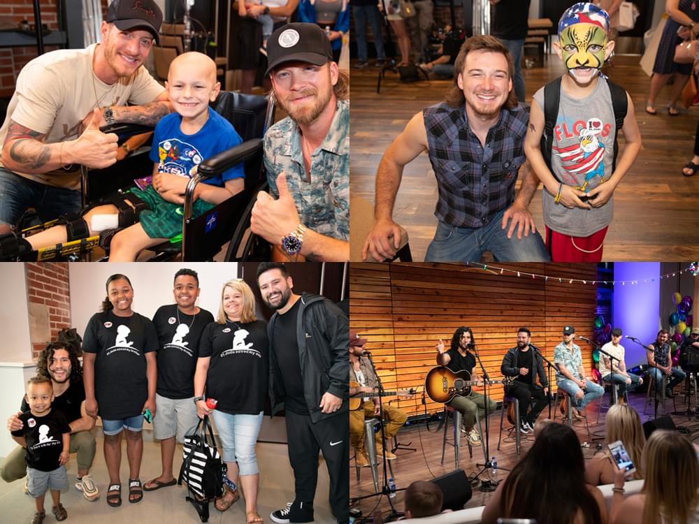 FGL Brings Their “Can’t Say I Ain’t Country Tour” to St. Jude Children’s Hospital for Surprise Show With Dan + Shay, Morgan Wallen & More