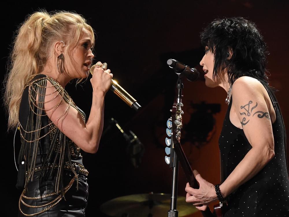 Carrie Underwood Returns to “Sunday Night Football” With New Rendition of Original Theme Song Featuring Joan Jett