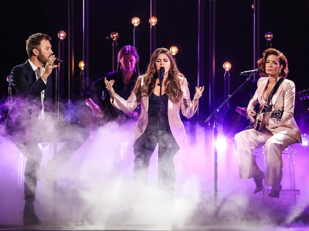 Watch Lady Antebellum Team With Halsey for Powerful Medley at CMA Awards