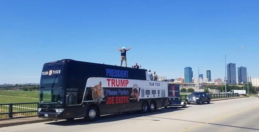 Free Joe Exotic Bus Heads Out Today