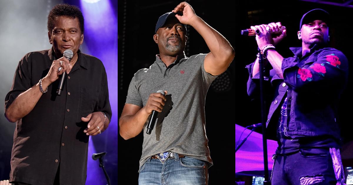 Charley Pride, Darius Rucker & Jimmie Allen: 3 Generations of Black Country Artists Record New Song, “Why Things Happen” [Listen]