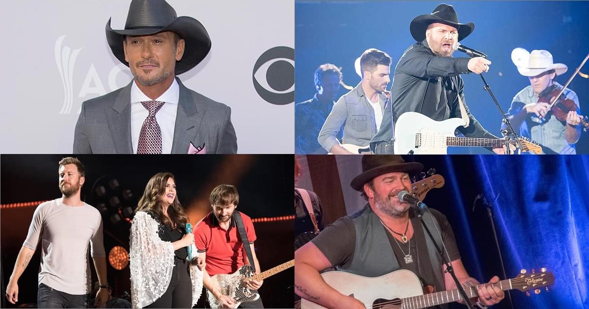 Tim, Garth, Lee & Lady A – New Albums Available Now, Nov 20