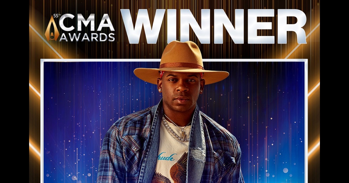 2021 CMA New Artist Of The Year Award WINNER – Jimmie Allen
