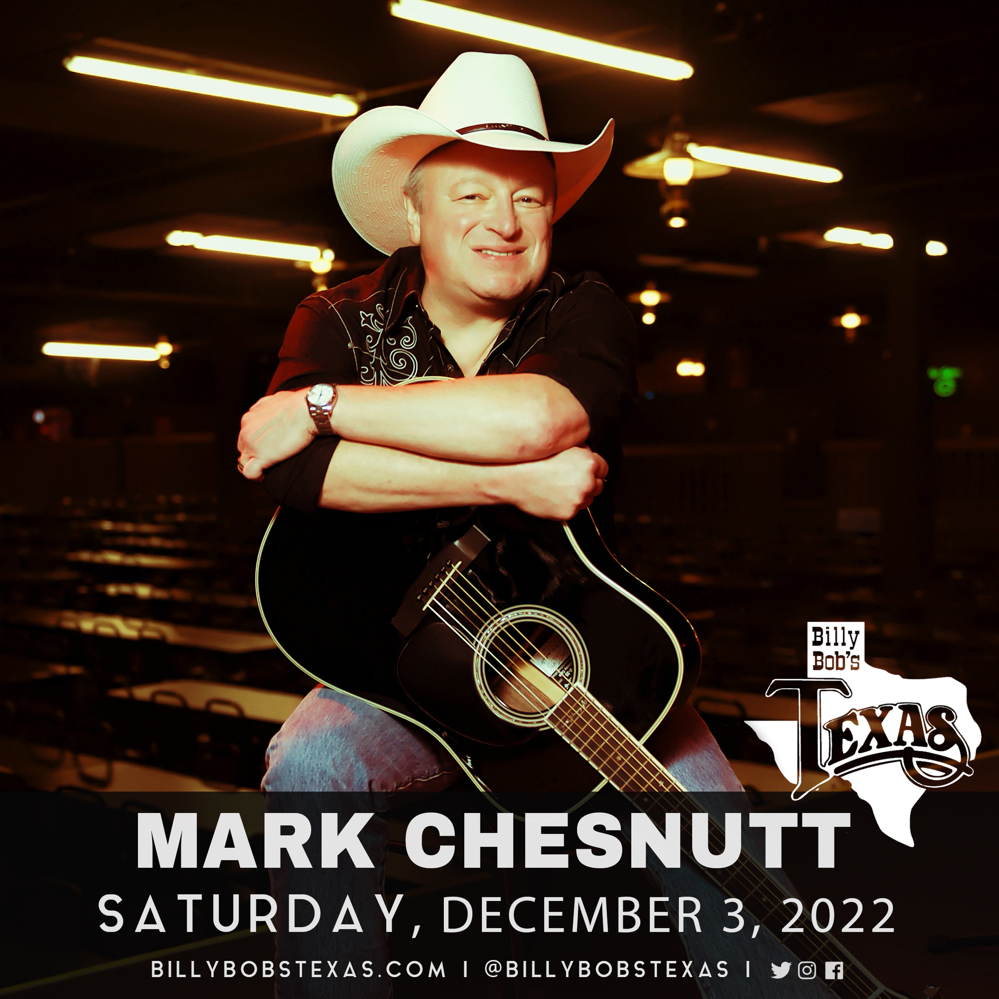 Win Tickets to see Mark Chesnutt @ Billy Bob’s Texas