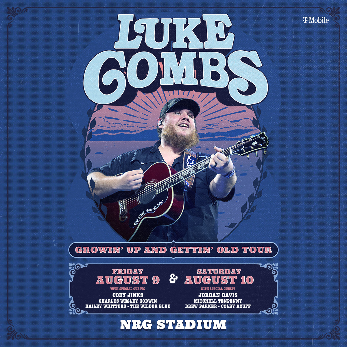 Luke Combs | NRG Stadium in Houston | 8.9.24 & 8.10.24
