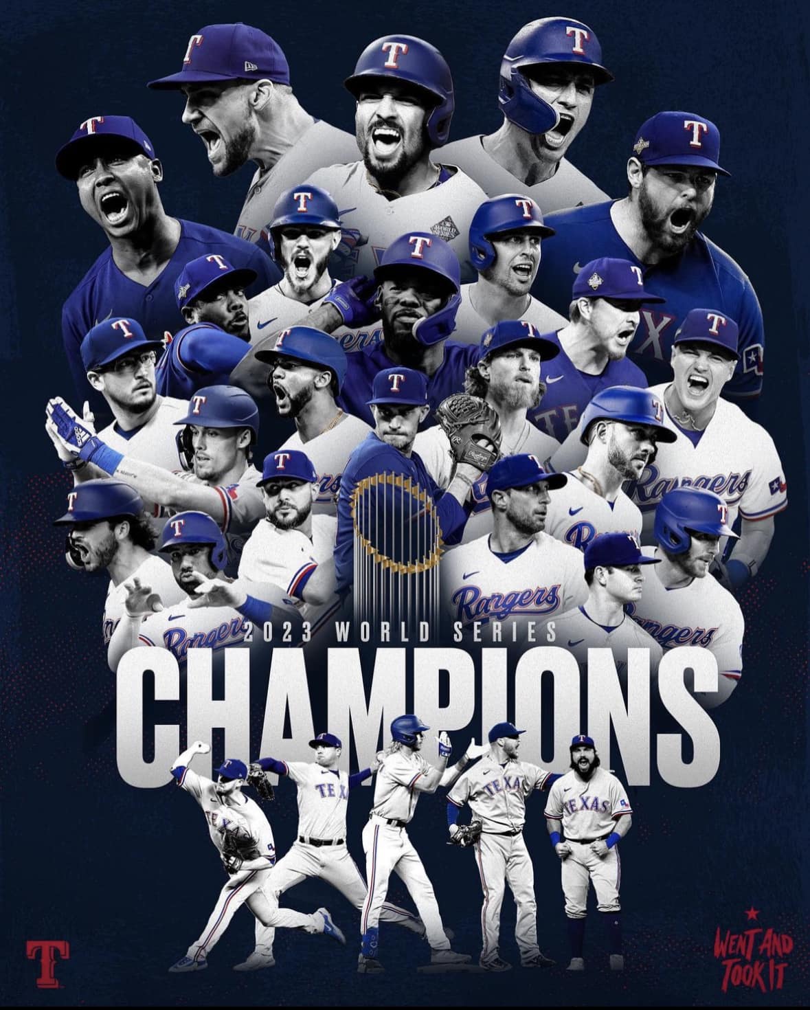 The Texas Rangers are your 2023 World Series CHAMPIONS!