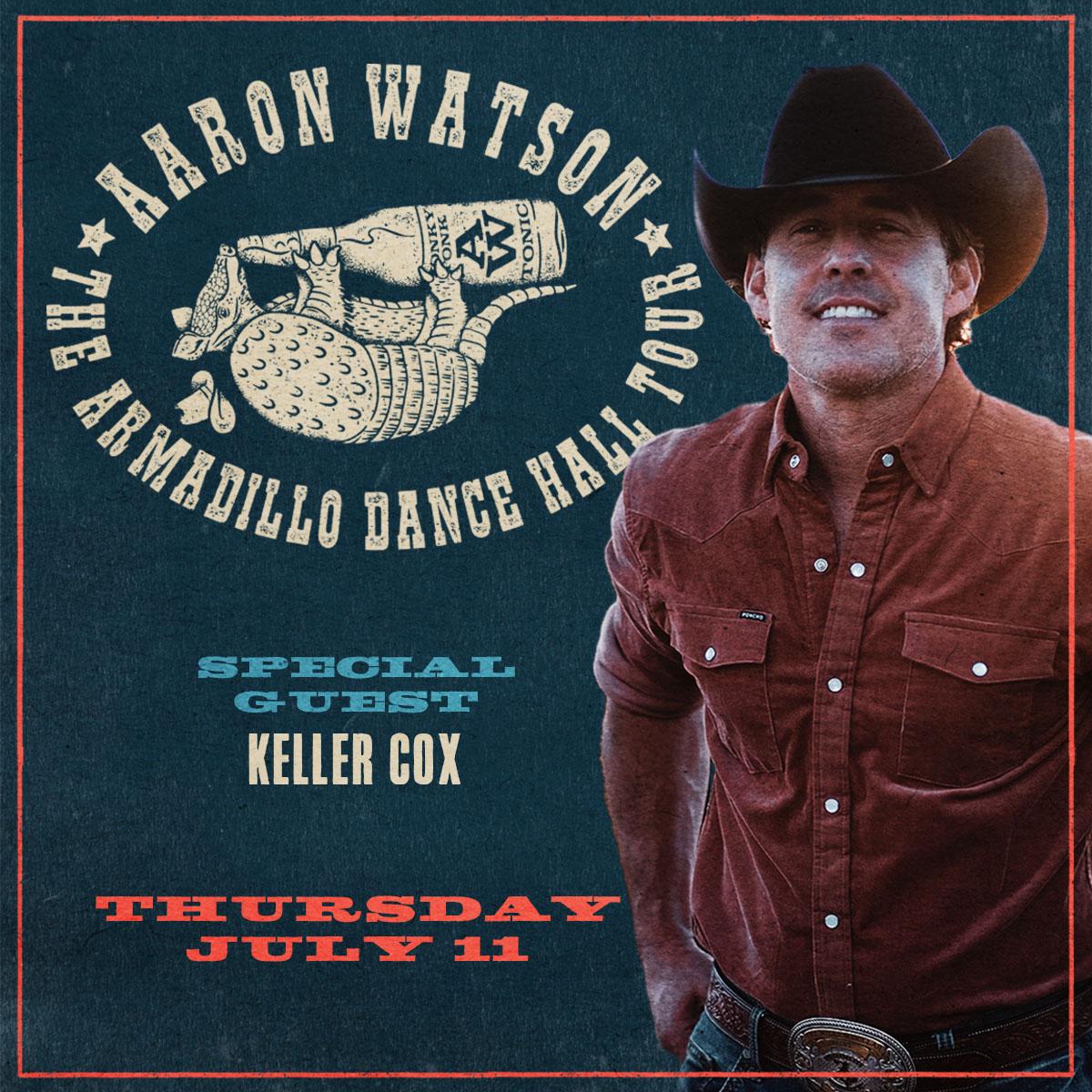 See Aaron Watson At The Rustic!