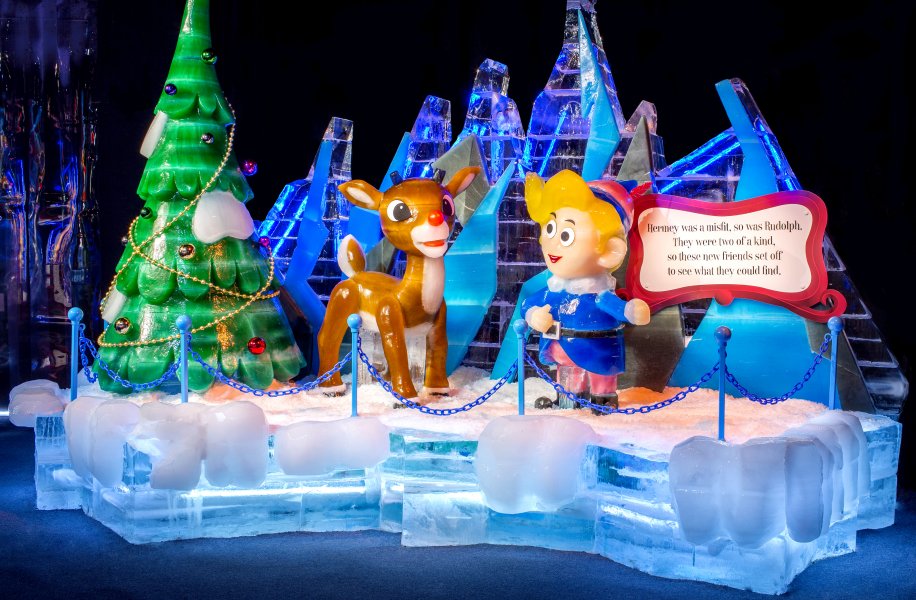 ICE! At The Gaylord Texan Has A New Theme This Christmas.