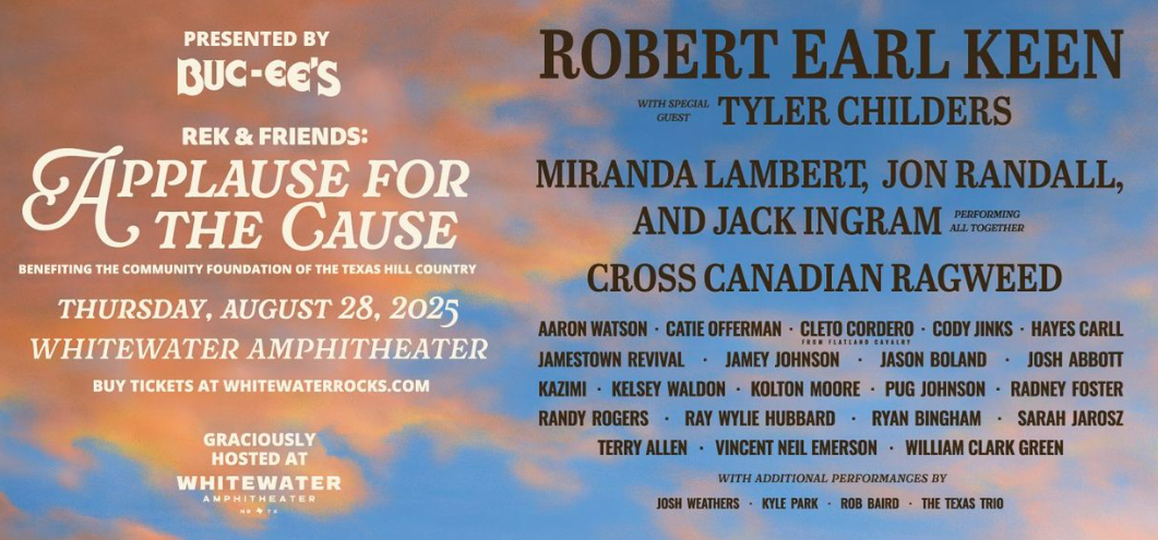 Robert Earl Keen Is Hosting A Benefit Concert For The Hill Country Flood Victims