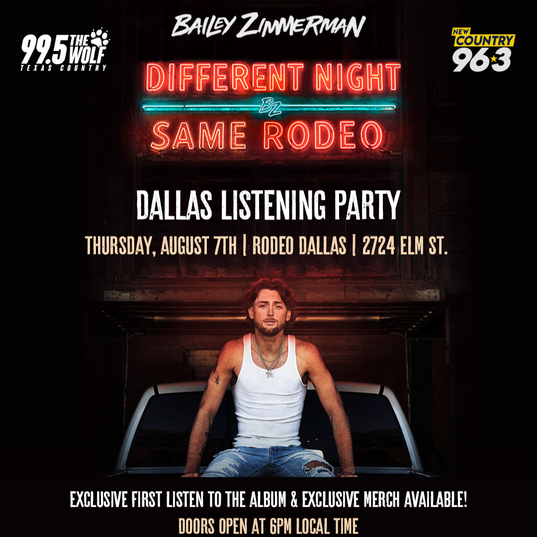 Be First to Hear It: Dallas Listening Party Giveaway