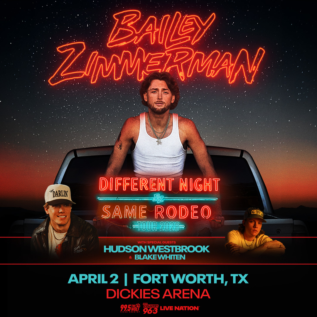 Different Night, Same Rodeo — Bailey Zimmerman Live!
