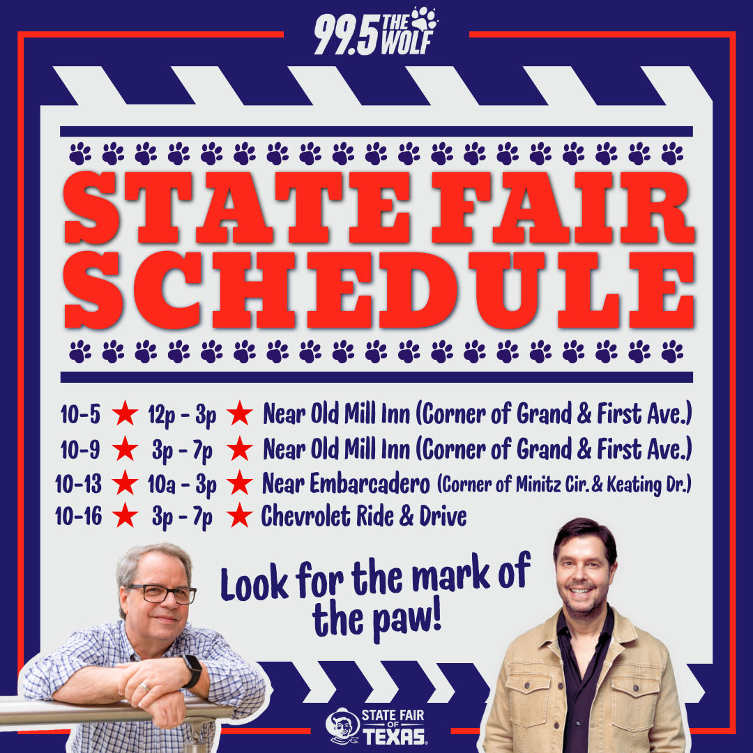 Come See Us At the State Fair of Texas!